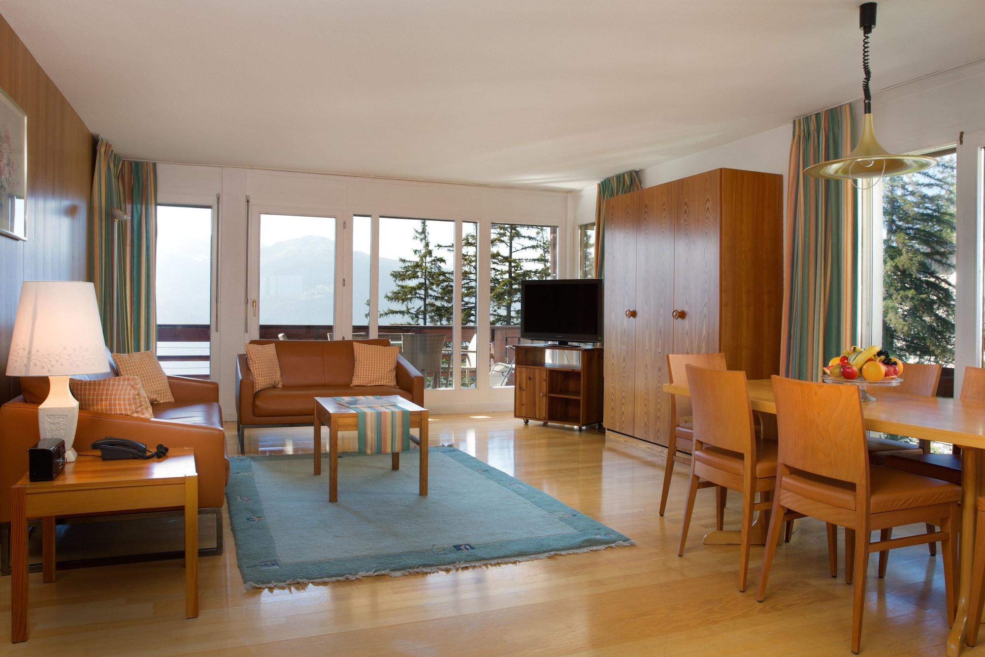 Hotel Helvetia Intergolf Кранс Монтана Екстериор снимка